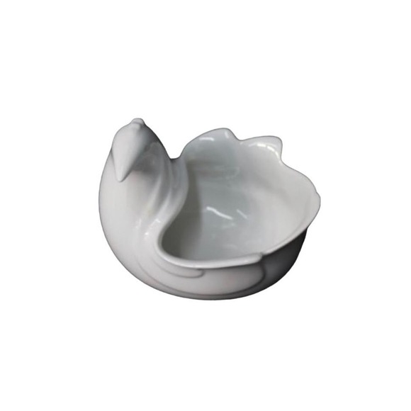 Vintage Mid Century Modern DANSK Gunnar Cyren Design White Porcelain bowl - Picture 4 of 4